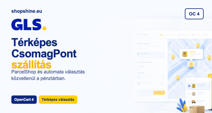 GLS Pickup Point Pro – OpenCart 4