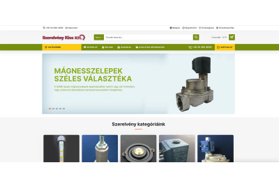Virtuemart webáruház átrakása OpenCart rendszerre a Szerelvénykiss vállalkozás számára Virtuemart webáruház átrakása OpenCart rendszerre a Szerelvénykiss vállalkozás számára