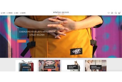 OpenCart  webáruház frissítése és modernizálása a Bőrönd áruház számára OpenCart  webáruház frissítése és modernizálása a Bőrönd áruház számára