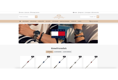 OpenCart webáruház frissítés és felújítás az Ékszer M vállalkozás számára OpenCart webáruház frissítés és felújítás az Ékszer M vállalkozás számára