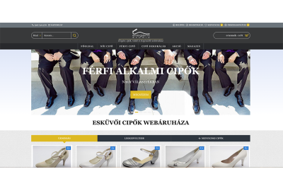 OpenCart webáruház fejlesztés az Elegant Stúdió cipőbolt számára OpenCart webáruház fejlesztés az Elegant Stúdió cipőbolt számára