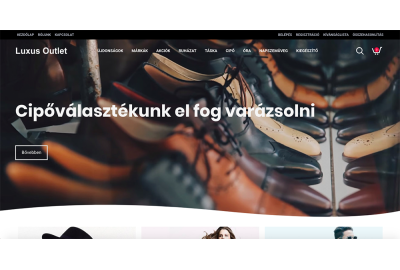 Új OpenCart webáruház fejlesztés a Luxusoutlet vállalkozás számára Új OpenCart webáruház fejlesztés a Luxusoutlet vállalkozás számára