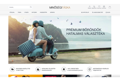 OpenCart rendszer frissítés és felújítás a Minőségi Táska webáruház számára OpenCart rendszer frissítés és felújítás a Minőségi Táska webáruház számára