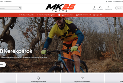 Új OpenCart 3 webáruház Journal 3.2 alapokon a Motor-Kerékpár számára
