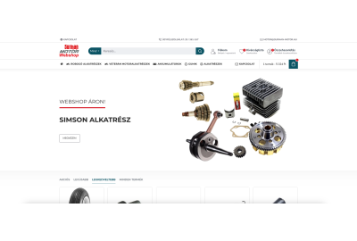 OpenCart rendszer frissítés és felújítás a Surman Motor webáruház számára OpenCart rendszer frissítés és felújítás a Surman Motor webáruház számára