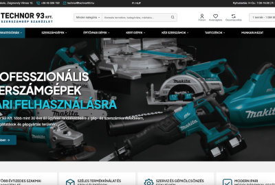 Technor93.hu felújítása a legújabb OpenCart 4 és Journal 3.2 rendszerrel