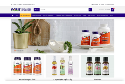 OpenCart webáruház frissítés és felújítás a vitamin ABC részére OpenCart webáruház frissítés és felújítás a vitamin ABC részére