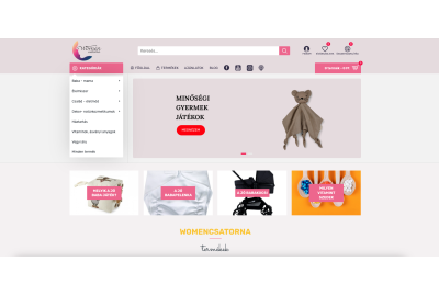 Új OpenCart webáruház készítés a womencsatorna.hu részére Új OpenCart webáruház készítés a womencsatorna.hu részére