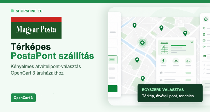 MPL PostaPont Pro for OpenCart 3 MPL PostaPont Pro for OpenCart 3