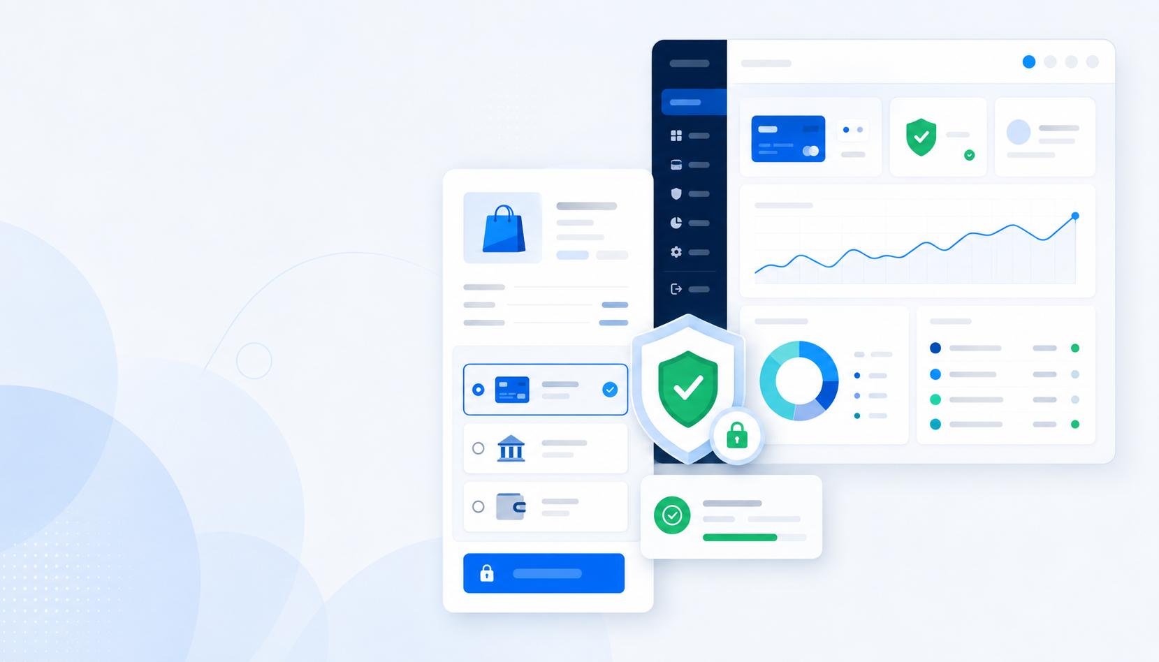 Secure online payment flow